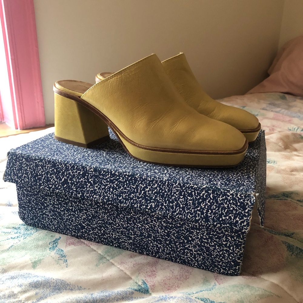 Paloma Wool Mercurio Mules 39 / Green - Picture 2 of 12